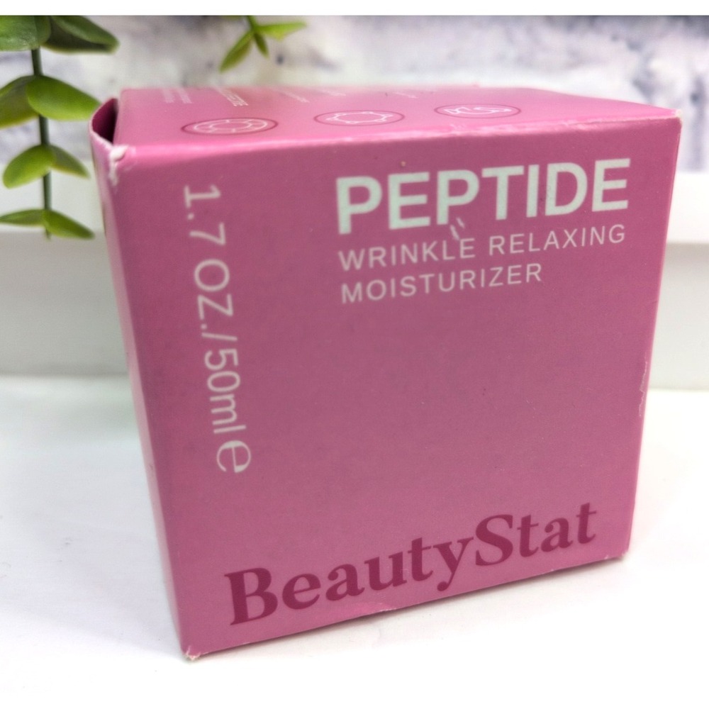 NEW IN BOX😍BeautyStat Peptide Wrinkle Relaxing Moisturizer 1.7 oz/50mL Lifting